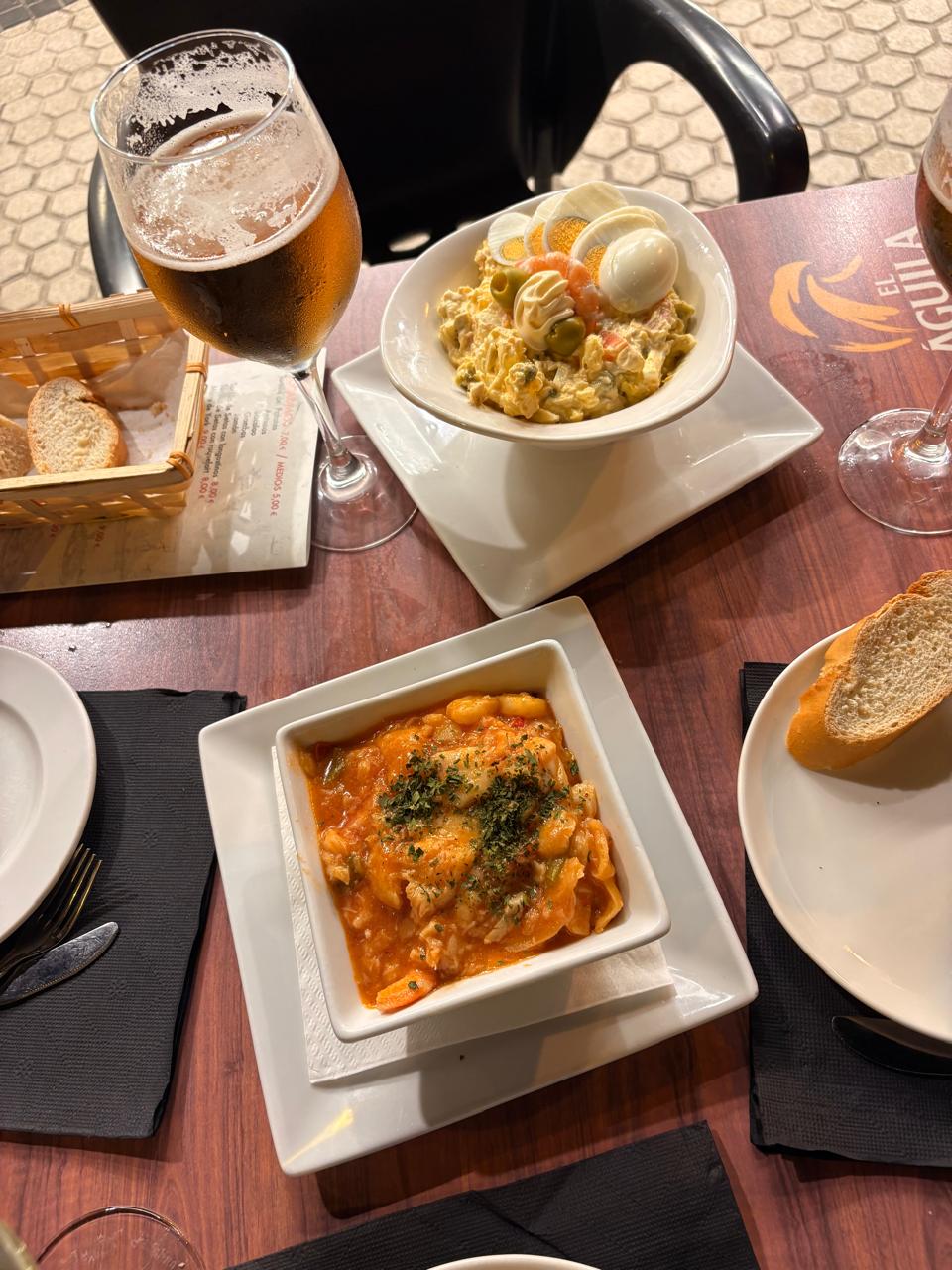Enjoying pinxtos