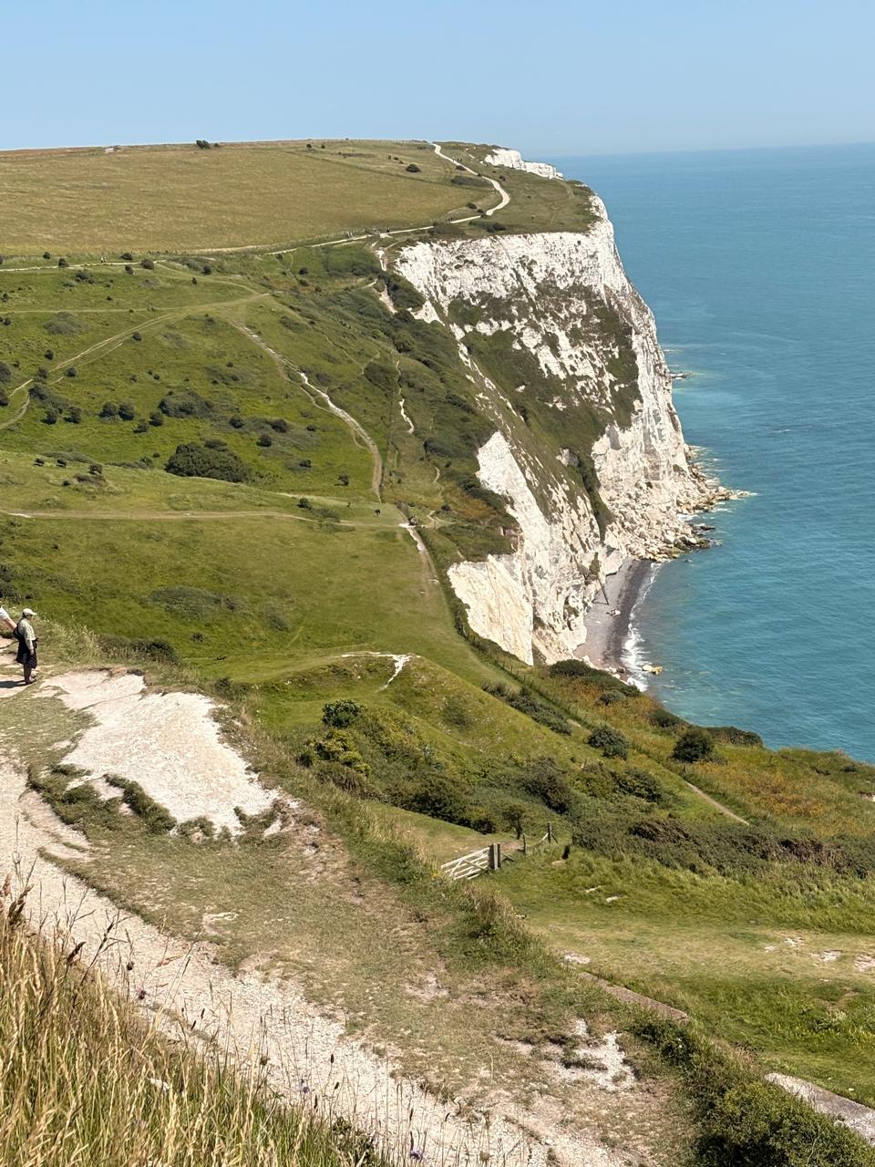 the white cliffs of dover