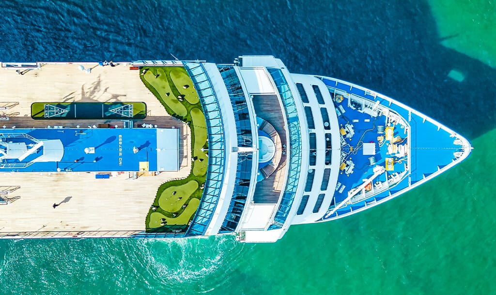 Cruise Ship Top Overview