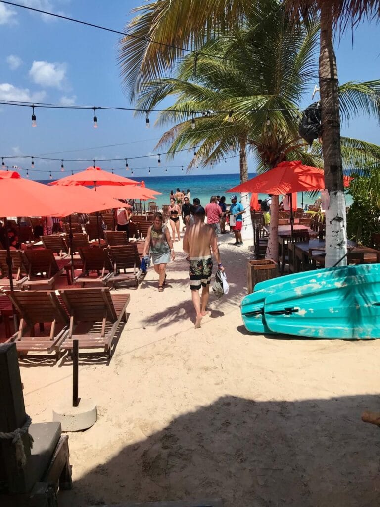 Cozumel beach club