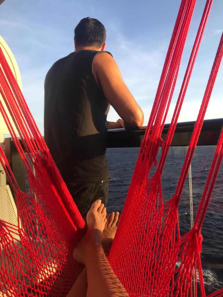 Virgin Voyages balcony